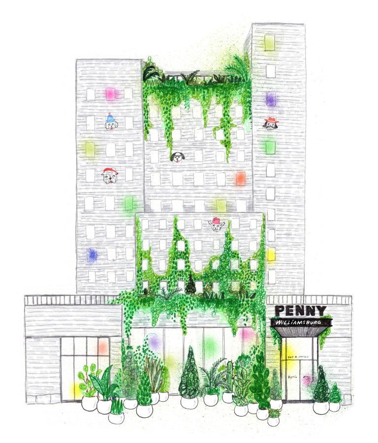 Penny Williamsburg Hotel New York Buitenkant foto